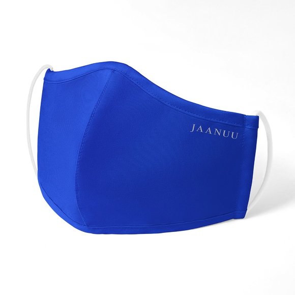 5 Pack  Royal Blue  and  Black Jaanuu  Face Mask - Picture 1 of 7
